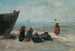 Berck Pêcheuses guettant le retour des barques - Eugène Boudin — vista dell’opera