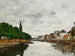 Canale nei dintorni di Bruxelles - Eugène Boudin — vista dell’opera