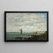 Côte de Bretagne - Eugène Boudin — quadro incorniciato alla parete