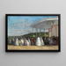 Concerto al casinò di Deauville - Eugène Boudin — quadro incorniciato alla parete