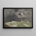Coup de Vent devant Frascati, Le Havre - Eugène Boudin — quadro incorniciato alla parete