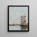 Deauville Le Bassin - Eugène Boudin — quadro incorniciato alla parete