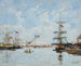 Deauville, il bacino Mare Haute - Eugène Boudin — vista dell’opera