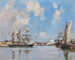 Deauville, il bacino - Eugène Boudin — vista dell’opera