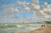 Deauville, la spiaggia con marea crescente - Eugène Boudin — vista dell’opera