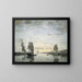 Entrée du port, Le Havre - Eugène Boudin — quadro incorniciato alla parete