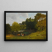 Environs de Honfleur - Eugène Boudin — quadro incorniciato alla parete