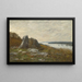 Environs de Brest, embouchure de l'Elorn - Eugène Boudin — quadro incorniciato alla parete