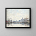 Le Port par temps de brouillard - Eugène Boudin — quadro incorniciato alla parete