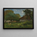 Ferme aux environs d'Honfleur - Eugène Boudin — quadro incorniciato alla parete
