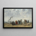 Figures sur la plage - Eugène Boudin — quadro incorniciato alla parete