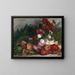 Bouquet di fiori - Eugène Boudin — quadro incorniciato alla parete