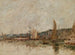 Honfleur, il porto al mattino - Eugène Boudin — vista dell’opera