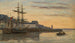 Honfleur Voiliers - Eugène Boudin — vista dell’opera