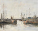 Le sas de Trouville - Eugène Boudin — vista dell’opera