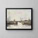 Le sas de Trouville - Eugène Boudin — quadro incorniciato alla parete