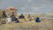sulla spiaggia - Eugène Boudin — vista dell’opera