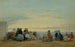 Sul spiaggia al tramonto - Eugène Boudin — vista dell’opera