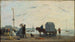 sulla spiaggia a Trouville - Eugène Boudin — vista dell’opera