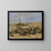 Pardon de Sainte-Anne-la-Palud - Eugène Boudin — quadro incorniciato alla parete
