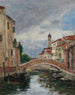 Petit canal à Venise - Eugène Boudin — vista dell’opera