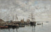 Portrieux le port - Eugène Boudin — vista dell’opera