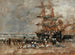 Ritorno del Terreneuvier a Portrieux - Eugène Boudin — vista dell’opera