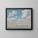 marino con cielo aperto - Eugène Boudin — quadro incorniciato alla parete