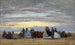 La Plage à Villerville - Eugène Boudin — vista dell’opera