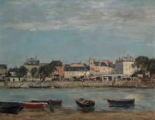 Eugne Boudin - The Port of Trouville.webp