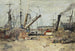 I pescherecci - Eugène Boudin — vista dell’opera
