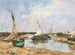 Barques di Trouville tra le banchine - Eugène Boudin — vista dell’opera