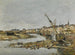 Trouville, il porto - Eugène Boudin — vista dell’opera