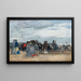 Trouville Scène de plage (Conflit de cas) - Eugène Boudin — quadro incorniciato alla parete
