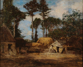 Eugne Boudin - Une ferme bretonne.webp