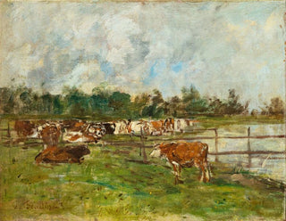 Eugne Boudin - Vaches au pr.webp