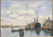 Paesaggio marino alla Giudecca, Venezia - Eugène Boudin — vista dell’opera