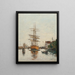 Venezia, il lungomare della Giudecca - Eugène Boudin — quadro incorniciato alla parete