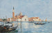 Venezia, chiesa di San Giorgio - Eugène Boudin — vista dell’opera