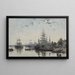 Vista di Bordeaux dal Quai des Chartrons - Eugène Boudin — quadro incorniciato alla parete