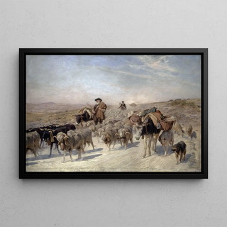 Eugne Burnand - The Descent of the Herds.webp