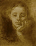 Tête de femme - Eugène Carrière — vista dell’opera