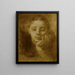 Tête de femme - Eugène Carrière — quadro incorniciato alla parete