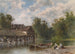 Le Lavandaie - Eugène Ciceri — vista dell’opera