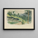 Sentier sur le flanc d'une montagne, Eaux-Bonnes, les Pyrénées - Eugène Delacroix — quadro incorniciato alla parete