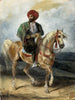 Il Cavaliere turco - Eugène Delacroix — vista dell’opera