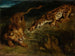 Tigre e leone - Eugène Delacroix — vista dell’opera