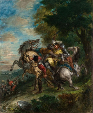 Eugne Delacroix - Weislingen Captured by Gtzs Men.webp