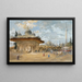 La Fontaine du Sultan Ahmed III Costantinopoli - Eugène Flandin — quadro incorniciato alla parete