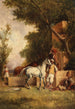 Une halte à la fontaine - Eugène Fromentin — vista dell’opera